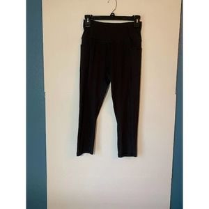 X by Gottex Active Black Capris Size S